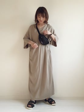 「JOURNAL STANDARD LUXE（ジャーナルスタンダード　ラックス）のアイテム（ワンピース/ドレス）」を使った、nonさん（レディース・160cm）の春コーディネート