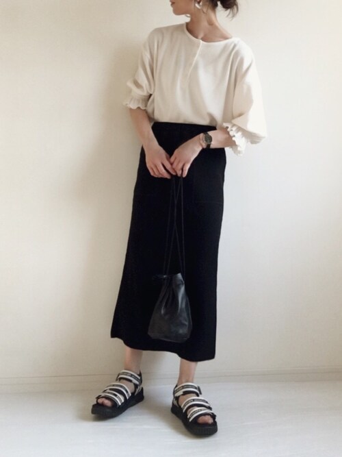 nonさんの「(|)」を使ったコーディネート