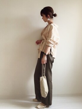 「DHOLIC（ディーホリック）のアイテム（その他アウター）」を使った、nonさん（レディース・160cm）の夏コーディネート