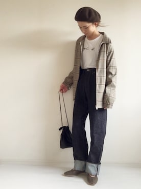「EMMA  CLOTHES」｜「アイテム（パンプス）」を使った、nonさん（レディース・160cm）の秋コーディネート