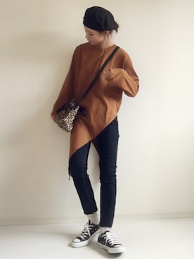 nonさん（レディース・160cm）の秋コーディネート
