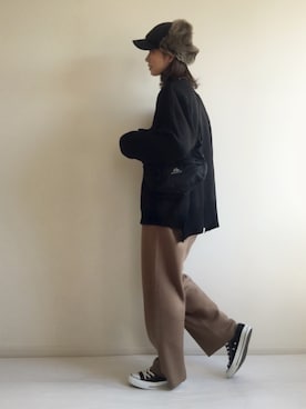 nonさん（レディース・160cm）の冬コーディネート