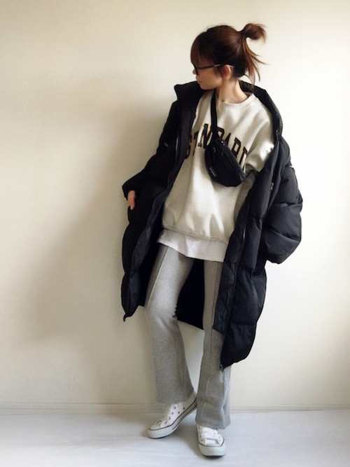 Non Dholicのダウンジャケット コートを使ったコーディネート Wear