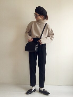 nonさん（レディース・160cm）の冬コーディネート