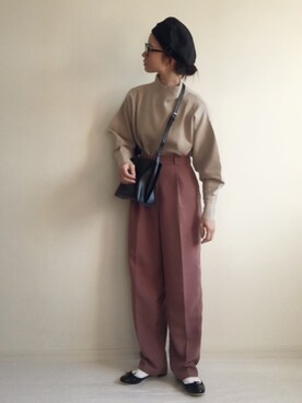 nonさん(レディース・160cm)の冬コーディネート