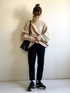 nonさん(レディース・160cm)の冬コーディネート
