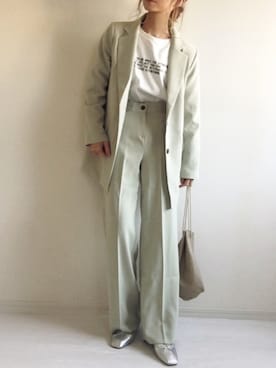 「DHOLIC（ディーホリック）のアイテム（セットアップ）」を使った、nonさん（レディース・160cm）の冬コーディネート
