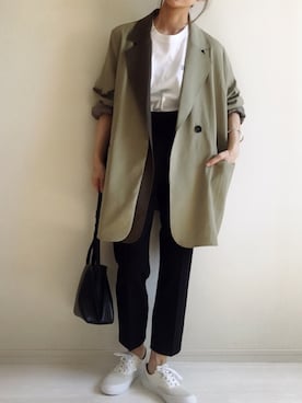 nonさん（レディース・160cm）の春コーディネート