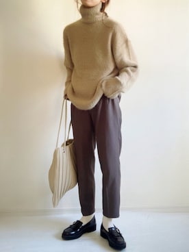 「AS KNOW AS」｜nonさん（レディース・160cm）の秋コーディネート