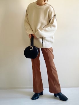 「AS KNOW AS」｜nonさん（レディース・160cm）の冬コーディネート