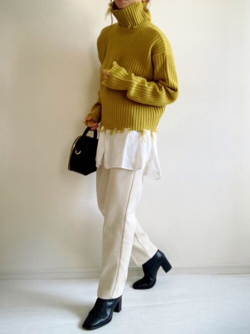 Non Solaceのニット セーターを使ったコーディネート Wear