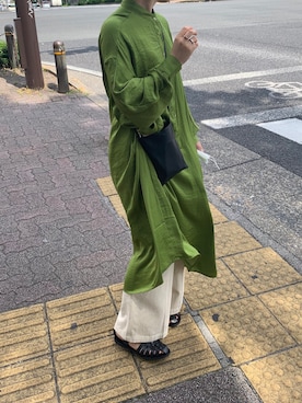 もえ香さん（レディース・156cm）の夏コーディネート