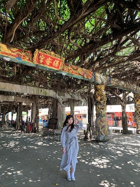 おウェンさん（レディース・148cm）の夏コーディネート