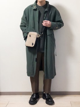 「URBAN RESEARCH DOORS（アーバンリサーチドアーズ）のアイテム（レッグウェア）」を使った、つね。さん（メンズ・174cm）の冬コーディネート
