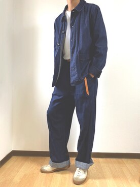 MHL.のデニムジャケットを使った人気ファッションコーディネート - WEAR