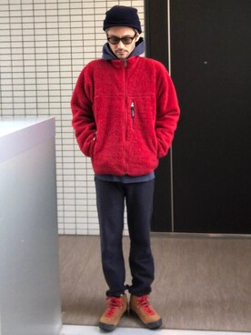 「ナイキスニーカー」｜「アイテム（その他アウター）」を使った、toshiさん（メンズ・168cm）の秋コーディネート