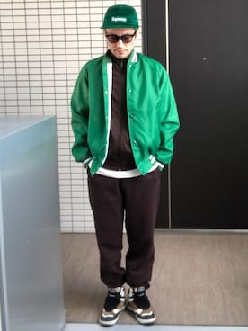 「DISCUS（ディスカス）のアイテム（パンツ）」を使った、toshiさん（メンズ・168cm）の春コーディネート