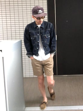 「patagonia」｜「アイテム（モカシン/デッキシューズ）」を使った、toshiさん（メンズ・168cm）の春コーディネート