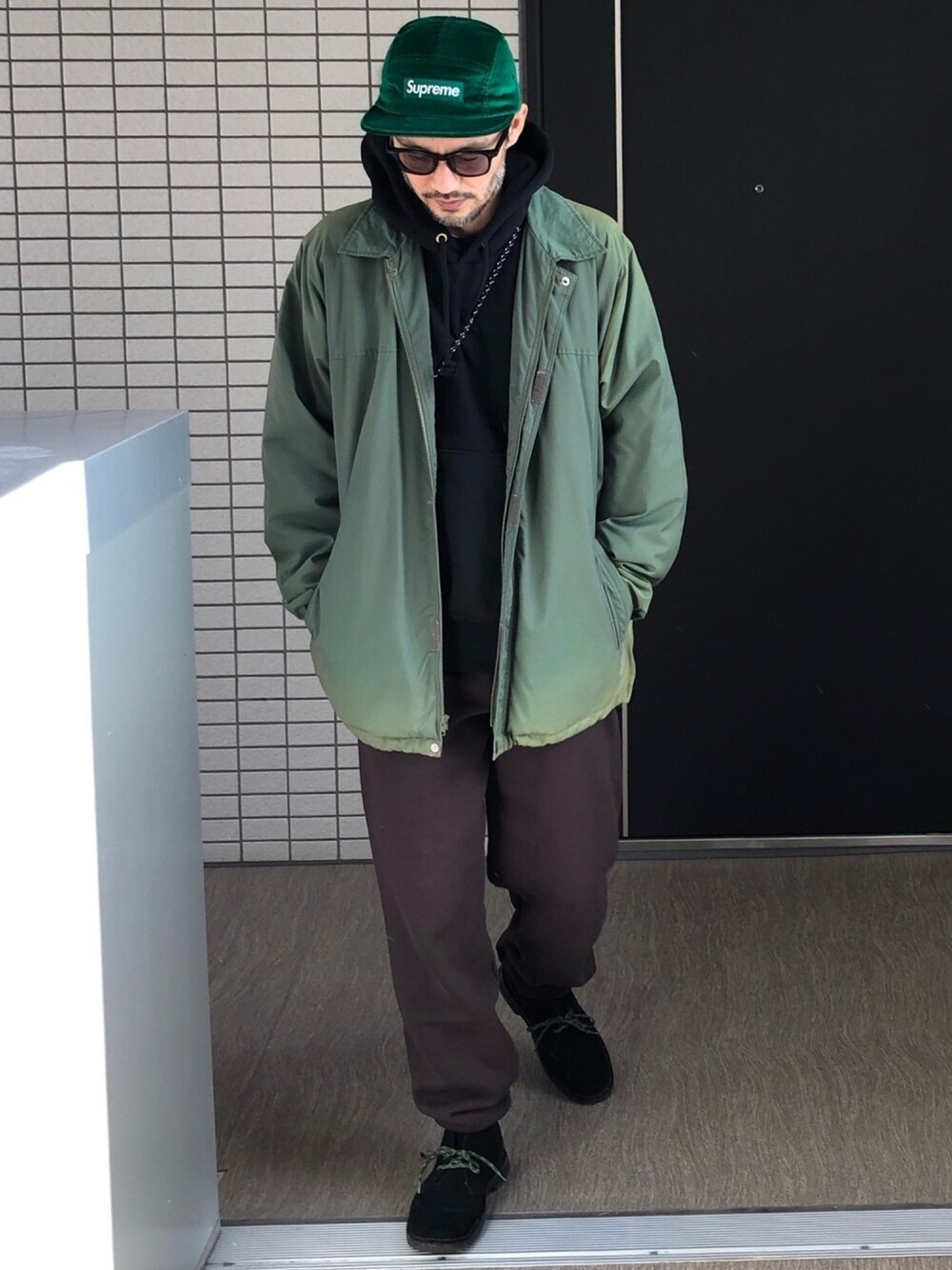 toshi｜Supreme のキャップを使ったコーディネート - WEAR 
