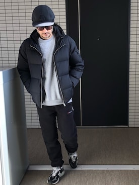 「HELIOPOLE（エリオポール）のアイテム（ジャケット/アウター）」を使った、toshiさん（メンズ・168cm）の冬コーディネート