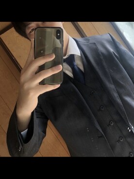 「SUIT.（スーツ）のアイテム」を使った、gtgtmgwgwhmさん（メンズ・181cm）の冬コーディネート
