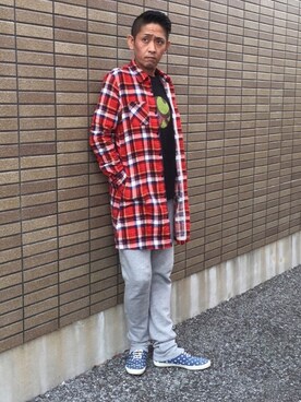 「URBAN RESEARCH（アーバンリサーチ）のアイテム（スニーカー）」を使った、mukoさん（メンズ・171cm）の秋コーディネート