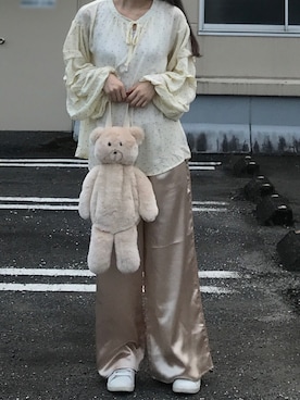 「CLOSE-UP（クローズアップ）のアイテム」を使った、na nさん（レディース・165cm）の秋コーディネート