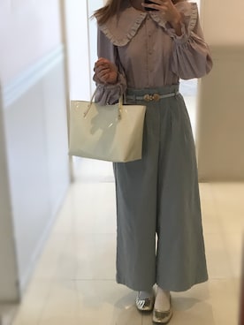 na nさん（レディース・165cm）の春コーディネート