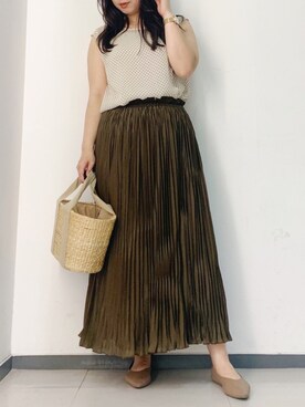 wakaさん（レディース・154cm）の春コーディネート