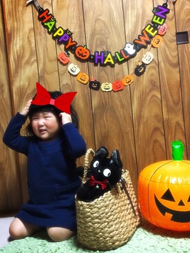 「Halloween party」｜kn.panさん（キッズ・80cm）の秋コーディネート