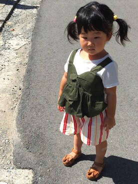 kn.panさん（キッズ・90cm）の夏コーディネート