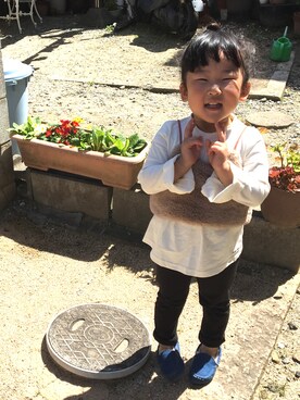 kn.panさん（キッズ・90cm）の春コーディネート