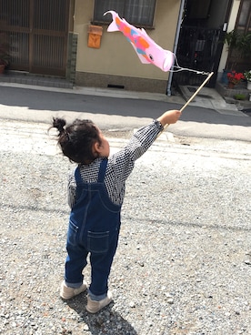 kn.panさん（キッズ・90cm）の春コーディネート