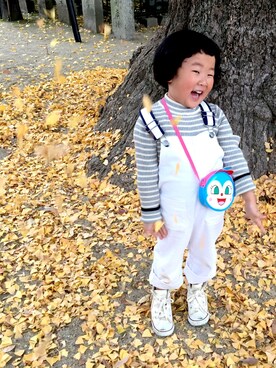 「ボーター」｜kn.panさん（キッズ・100cm）の秋コーディネート