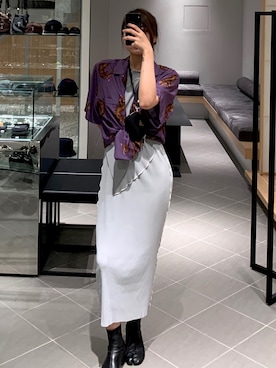 ワンピースを使った 紫 のレディースコーディネート一覧 地域 香港 Wear