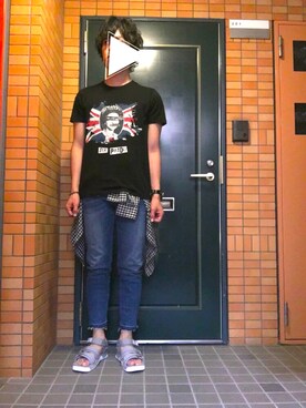 「Burner（バーナー）のアイテム（腕時計）」を使った、Hirokiさん（メンズ・172cm）の夏コーディネート