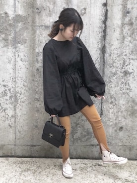 「AURALEE」｜yuさん（レディース・155cm）の春コーディネート