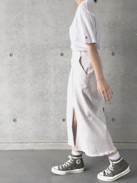 yuさん(レディース・156cm)の夏コーディネート