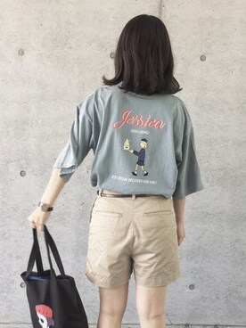 yuさん（レディース・156cm）の夏コーディネート