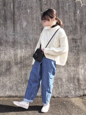 yuさん（レディース・156cm）の秋コーディネート