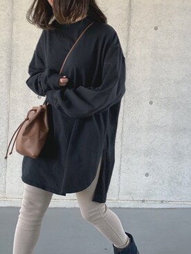 yuさん(レディース・156cm)の春コーディネート