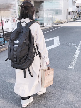 「平成最後のWEARISTAセンバツ」｜「アイテム（シャツワンピース）」を使った、yuさん（レディース・156cm）の春コーディネート
