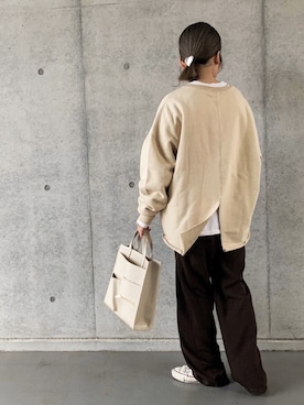 yuさん（レディース・156cm）の冬コーディネート