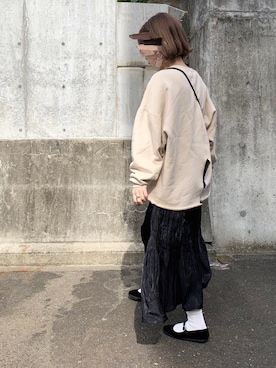 yuさん（レディース・156cm）の冬コーディネート