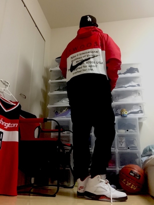 U Pon Nikeのナイロンジャケットを使ったコーディネート Wear