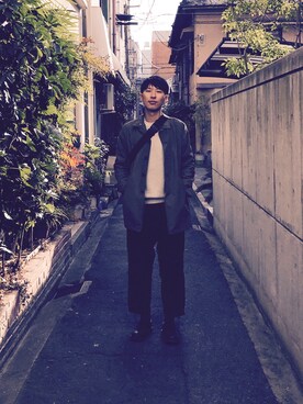 しりきさんさん(メンズ・176cm)の冬コーディネート