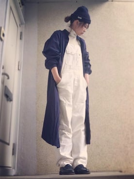 「アイテム（シャツワンピース）」を使った、nagisaさん（レディース・168cm）の秋コーディネート