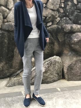 anna.さん(レディース・161cm)の冬コーディネート