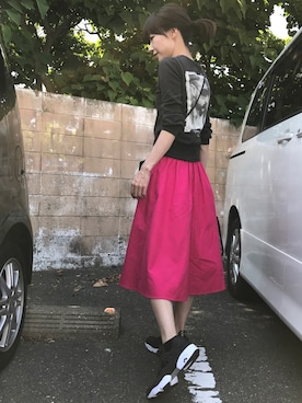 「Sword Fish（ソードフィッシュ）のアイテム」を使った、anna.さん（レディース・161cm）の夏コーディネート