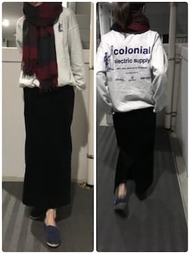 anna.さん(レディース・161cm)の冬コーディネート